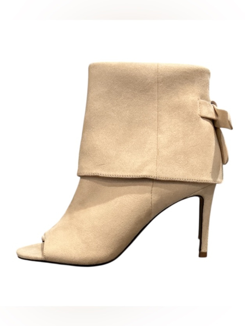 New authentic Chelsea Moreland open toe ankle boots heels sz 10 display